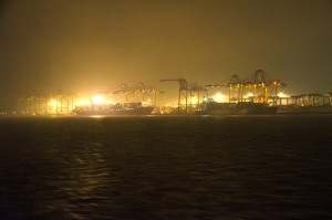 さるびあ丸船上より